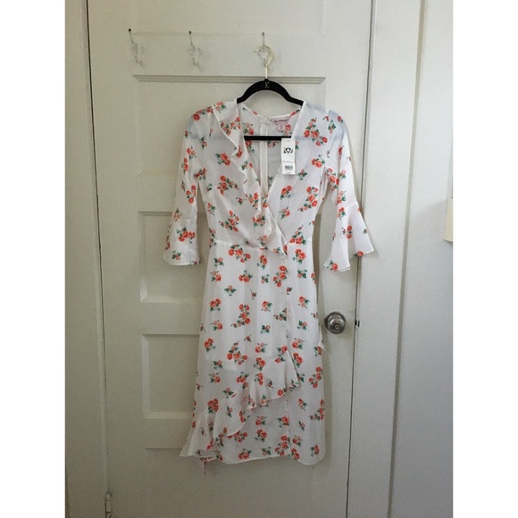 Miss Selfridge Floral Printed Wrap Dress - Picture 5 of 6